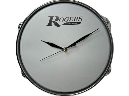 Rogers Drum Wall Clock 10  With Wall Mount Sale