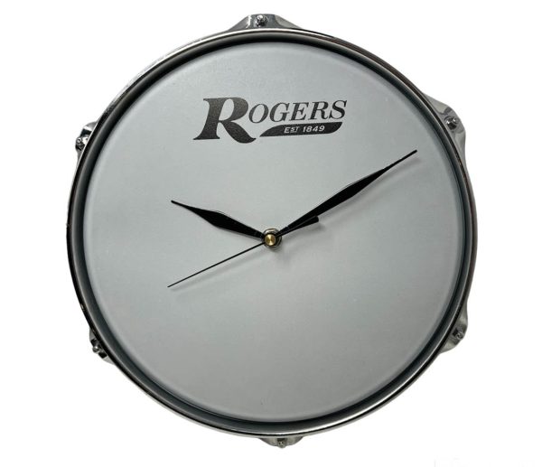 Rogers Drum Wall Clock 10  With Wall Mount Sale