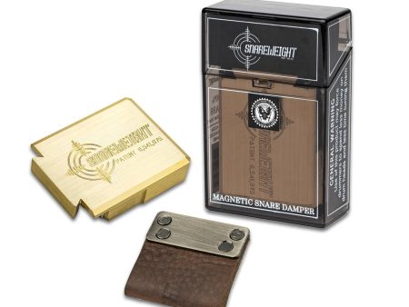 Snareweight Solid Brass #5, Standard Leather Insert and Case Online Hot Sale