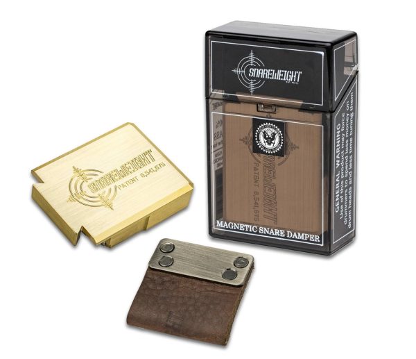 Snareweight Solid Brass #5, Standard Leather Insert and Case Online Hot Sale