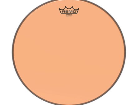 Remo 8  Emperor Orange Colortone Batter Drum Head Hot on Sale