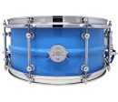 Dunnett Classic 14  x 6.5  2N Carbon Steel Snare Drum - Cera Blue For Cheap