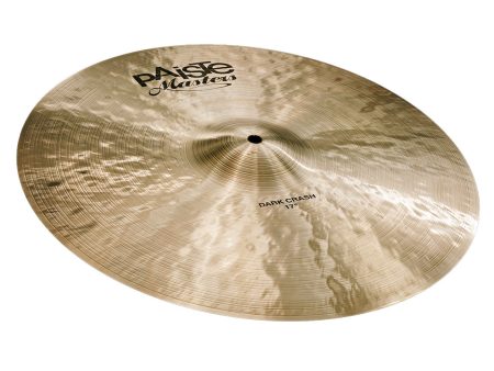 Paiste 17  MASTERS DARK CRASH For Sale