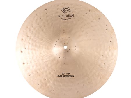 Zildjian 22  K Constantinople Thin Ride Over Hammered Cymbal Fashion