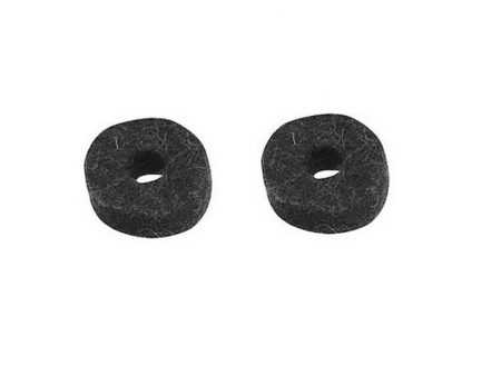 Pearl Felt Clutch Washers (pair) For Sale