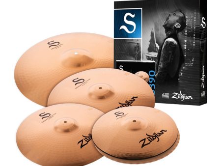 Zildjian S PERFORMER CYMBAL SET (14  HI-HATS, 16  CRASH, 18  CRASH, 20  RIDE) on Sale