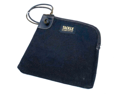 Tackle Zippered Accessory Bag - Black Online Sale