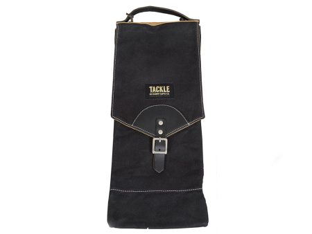 TACKLE WAXED CANVAS COMPACT STICK CASE (BLACK) Sale