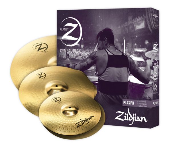 Zildjian PLANET Z 4 PACK (14  HI-HAT, 16  CRASH, 20  RIDE) Online Hot Sale