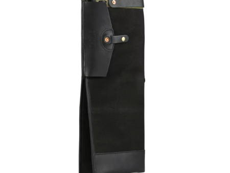 Tackle Waxed Canvas Bi-Fold Stick Bag   Black Cheap