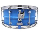 Dunnett Classic 14  x 6.5  2N Carbon Steel Snare Drum - Cera Blue For Cheap