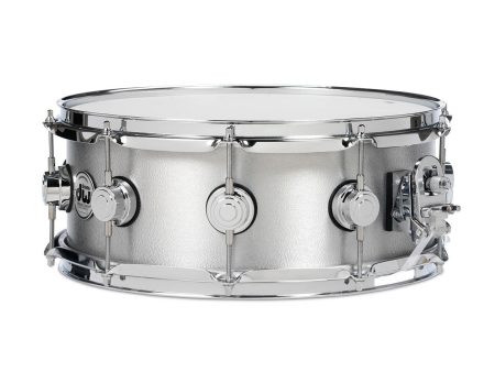 DW Collectors Series Aluminum Snare Drum w Wrinkle Coat Finish on Sale