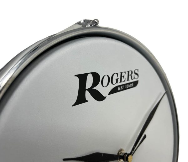 Rogers Drum Wall Clock 10  With Wall Mount Sale