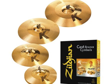 Zildjian K CUSTOM HYBRID SPECIAL PACK (14  HI-HATS, 16 CRASH, 20  RIDE 18  CRASH) For Sale