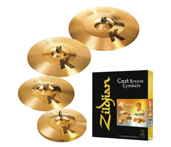 Zildjian K CUSTOM HYBRID SPECIAL PACK (14  HI-HATS, 16 CRASH, 20  RIDE 18  CRASH) For Sale