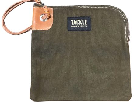 Tackle Zippered 10  Accessory Bag - Forest Green For Cheap