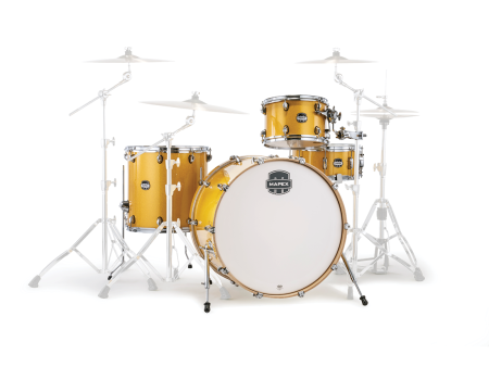 Mapex Mars Birch 4-Piece Rock 24 Shell Pack in Sunflower Sparkle Online