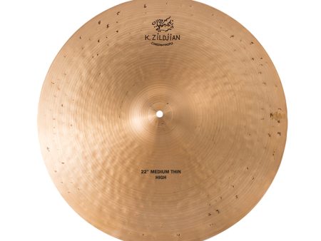 Zildjian 22  K Constantinople Ride Medium Thin High Cymbal Discount