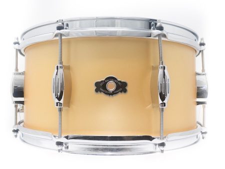 George Way  WayGold  Studio 14  x 6.5  Snare Drum - 24M GoldTop Finish For Cheap